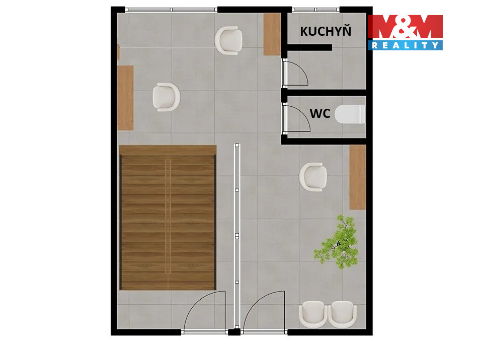 Pronájem obchod a služby, 35 m², Ostrava, ul. Poděbradova - 10