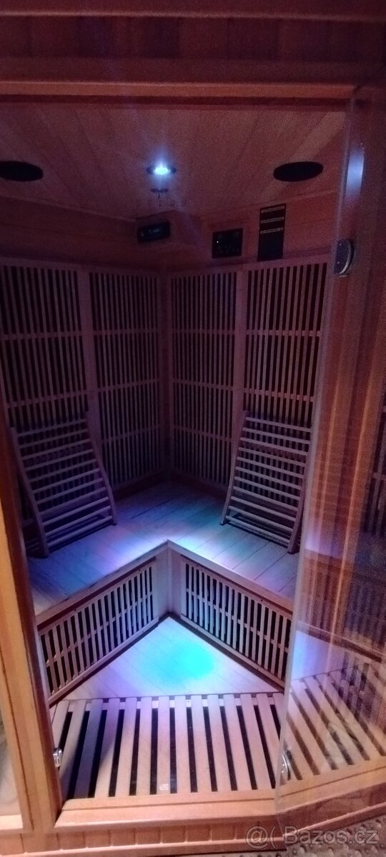 Infrasauna pro 4 osoby(možný odvoz k vám) - 10