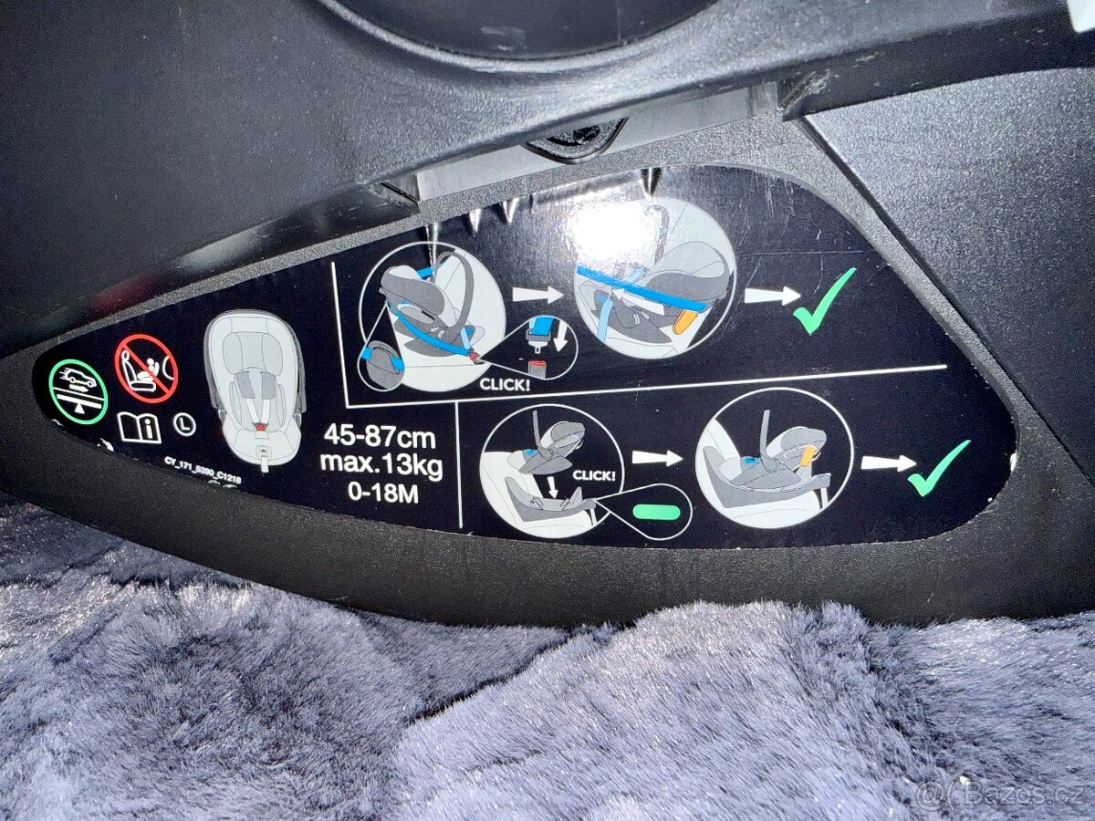 Autosedačka Cybex Cloud Z i-SIZE+ Base Z - 10