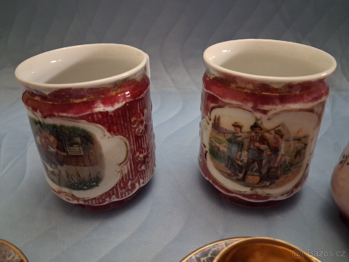 Starožitné hrnky/hrnečky - 10