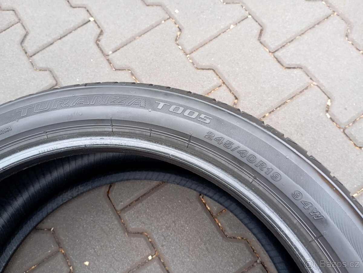 245/40/19 letní pneu bridgestone - 10