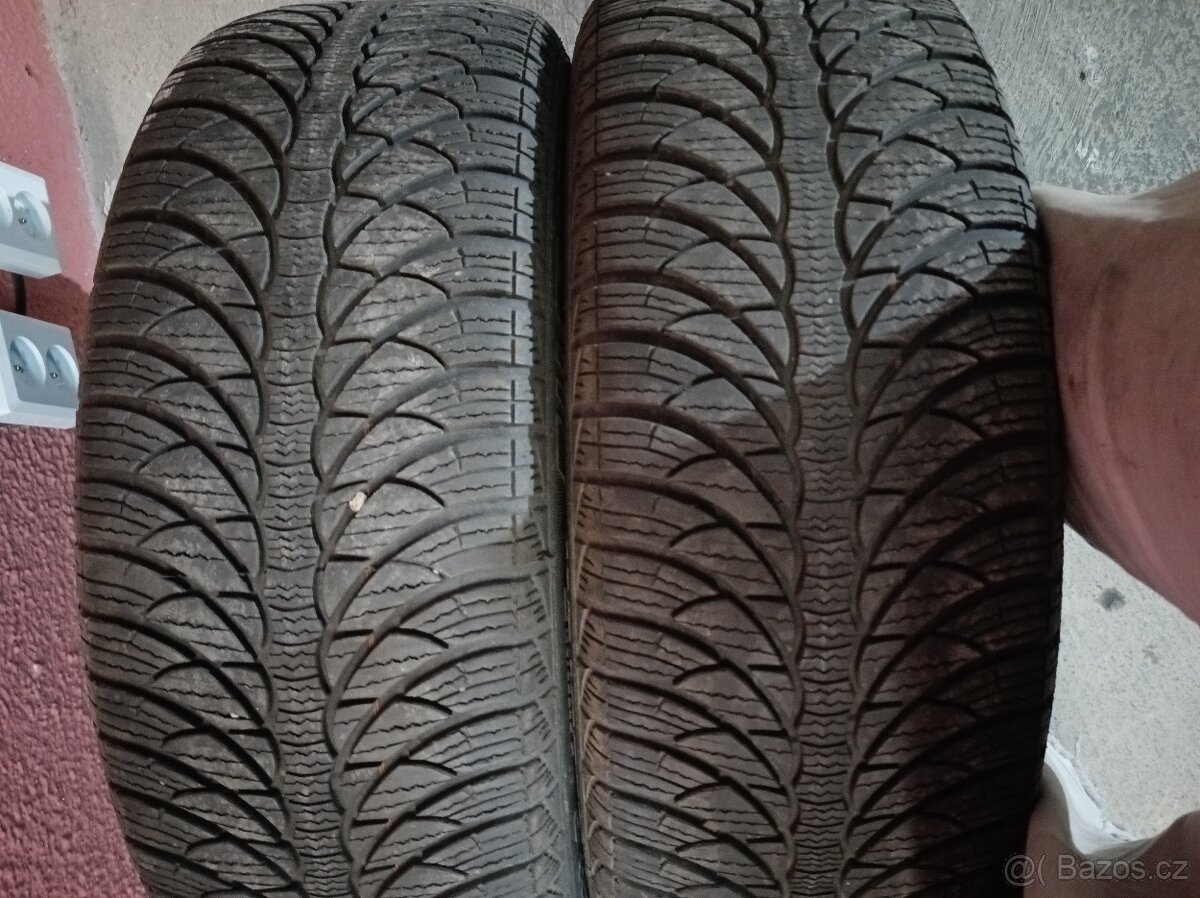 Plechové disky Mercedes 16" 5x112 zimní 205/55 - 10