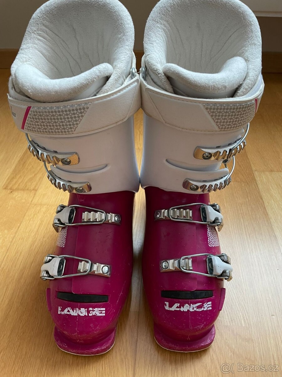 dívčí juniorské lyžařské boty Lange - velikost 23,5 - 10