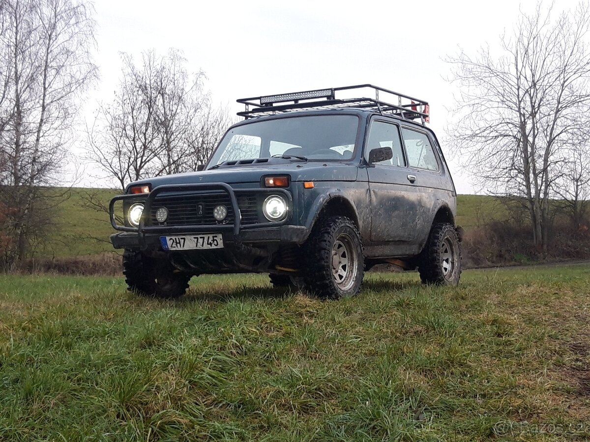 Offroad zahrádka Lada NIVA, SNÍŽENÁ VERZE S NÁPISEM NIVA - 10