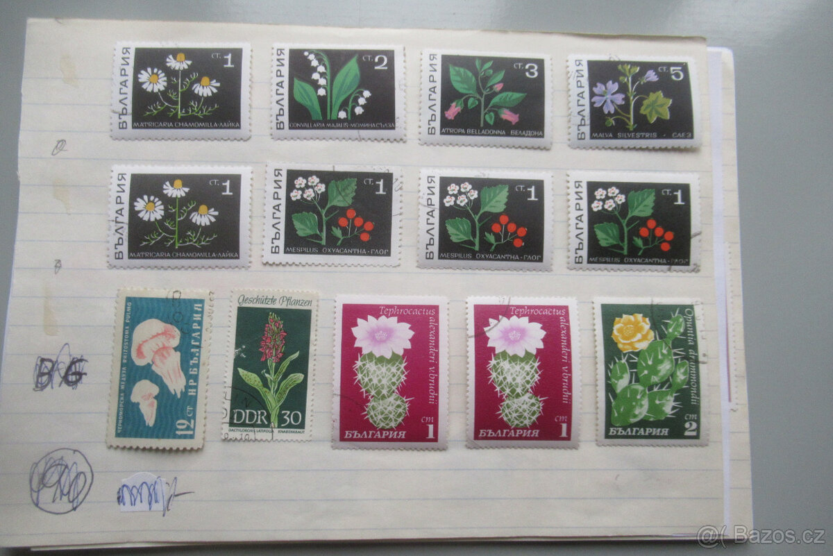 Známky dětské poštovní a pohlednice - 10