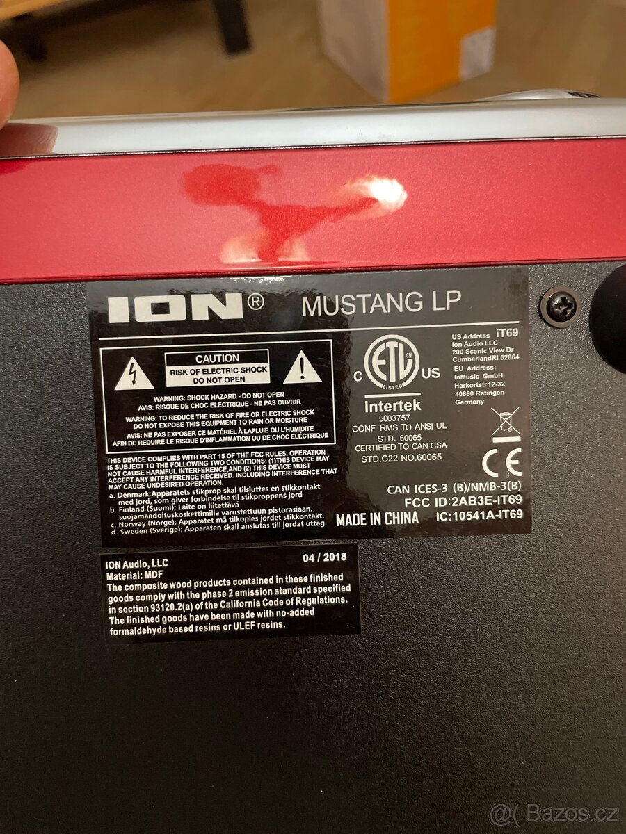 Gramofon ION Mustang - 10