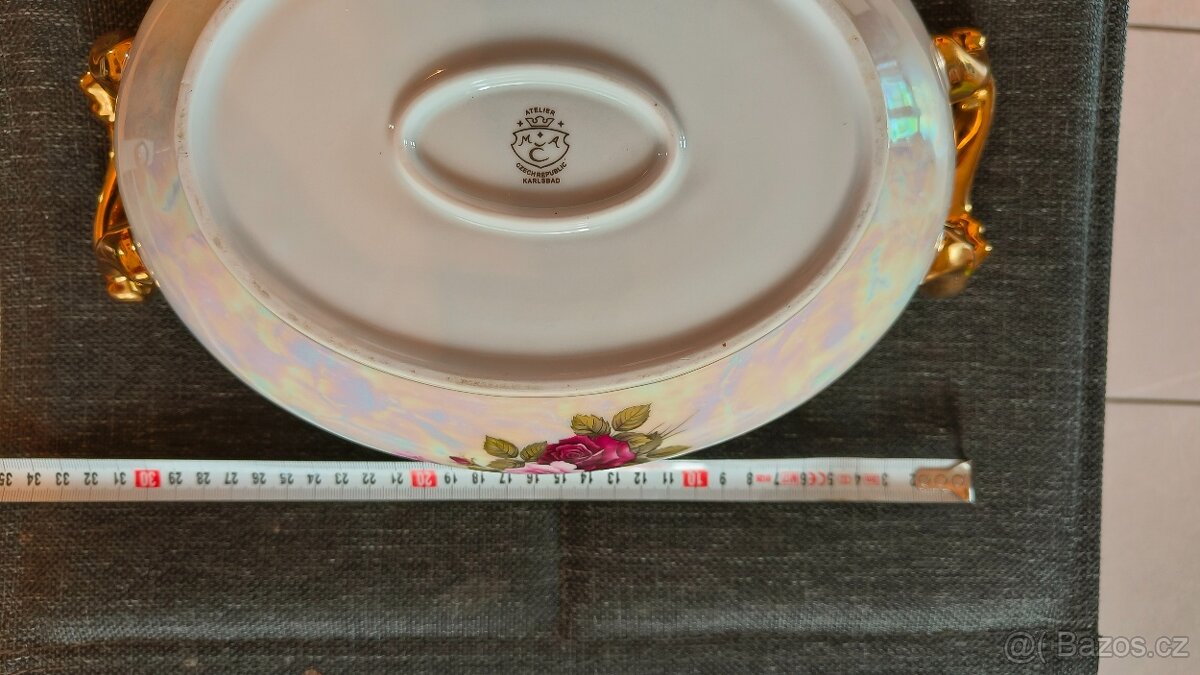 Porcelánová mísa Karlsbad - 10