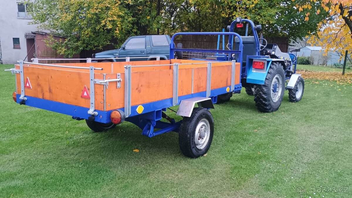 Traktor domácí výroby. - 10