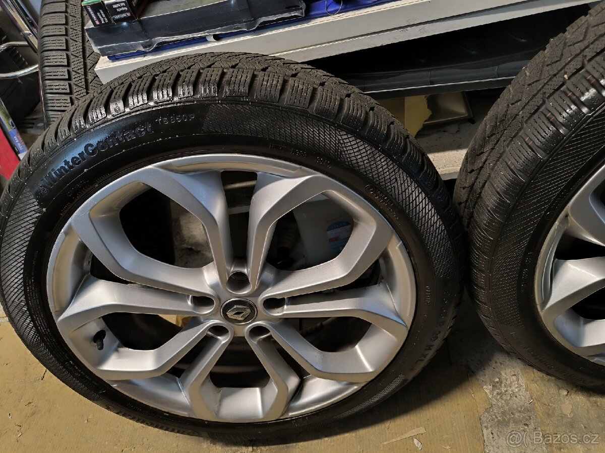 ALU kola Renault Scénic 5x114,3 r20 Originál,pneu 93%+TPMS - 10