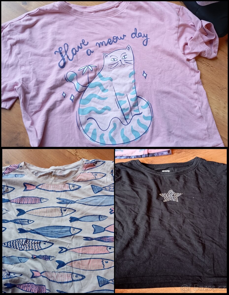 Mix oblečení pro dívku vel. 8-10 let, 40 ks - 10