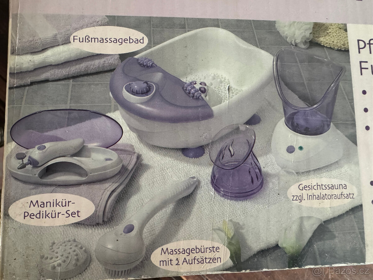 Masážní a inhalační set - 4 přístroje - nový SET - 10