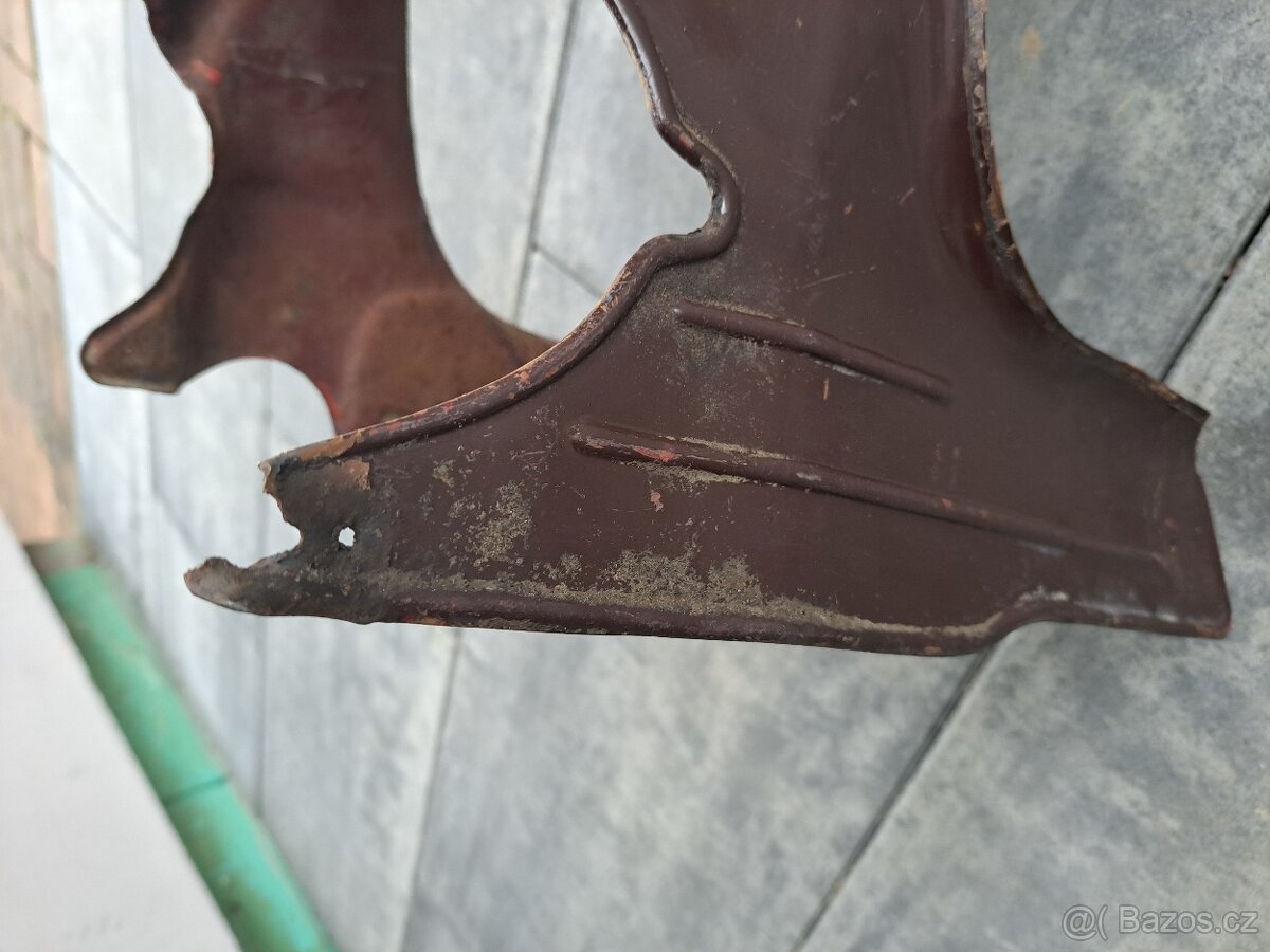 Jawa 125 355 175 356 kývačka Podsedlové plechy - 10