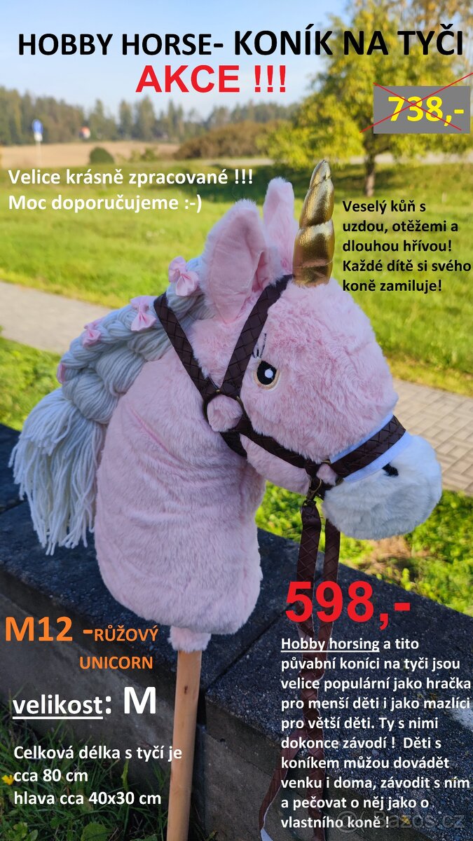 HOBBY HORSE - velikost M - 10