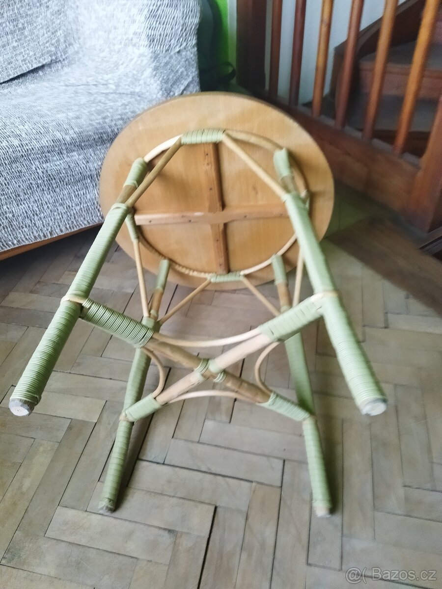Proutěná křesla + stolek - 10