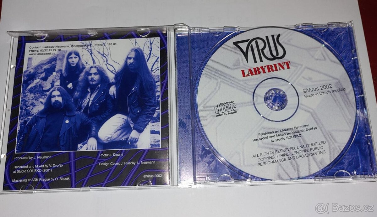 Prodám 4CD VIRUS (zcela nové, již nesehnatelné rarity) - 10