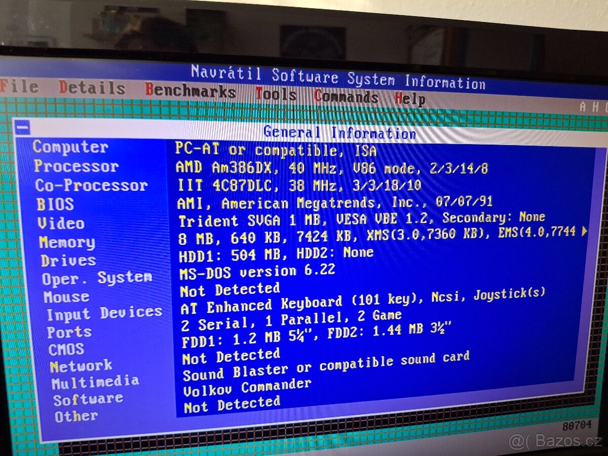 Retro počítač 386DX/40 - 10