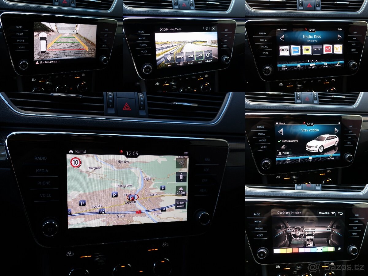 SUPERB SPORTLINE 4X4 2.0Tdi-190ps/2018/ACC/LANE/CANTON/TAŽNÉ - 10