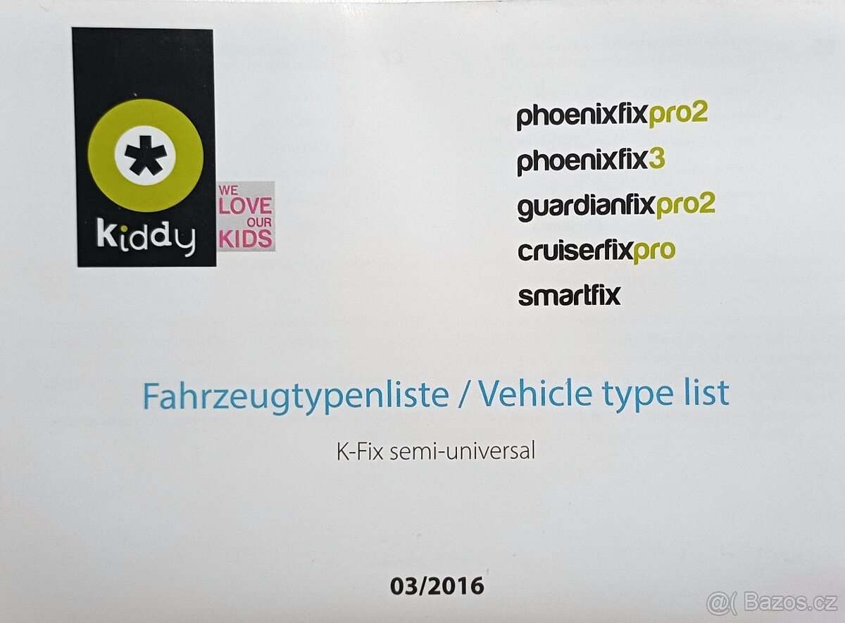 Autosedačky pro dvojčata Kiddy Guardianfix Pro 2 - 10