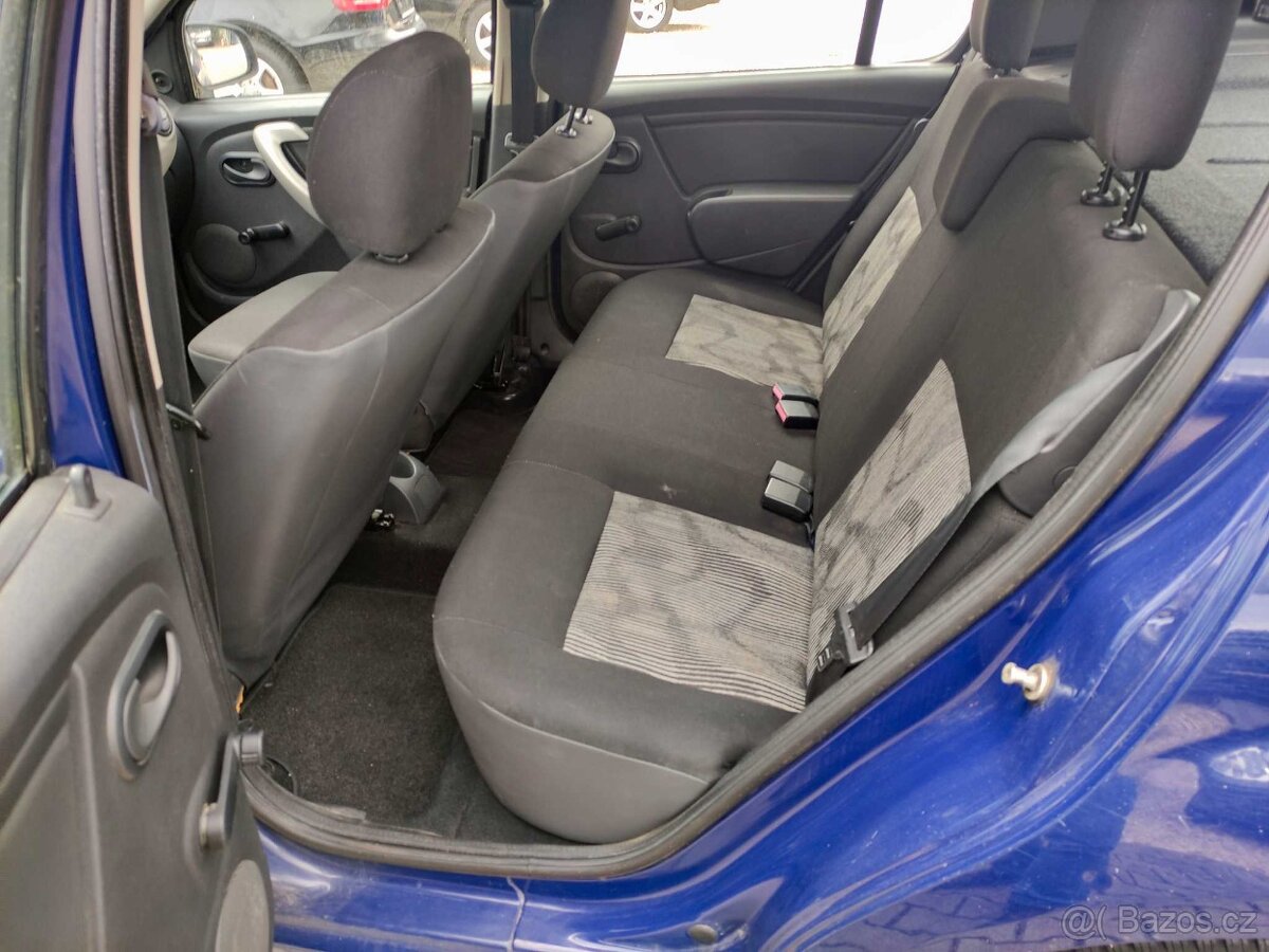 DACIA SANDERO I 1.4i,AMBIANCE,55KW,2009,SERVO,CENTRÁL,ABS. - 10