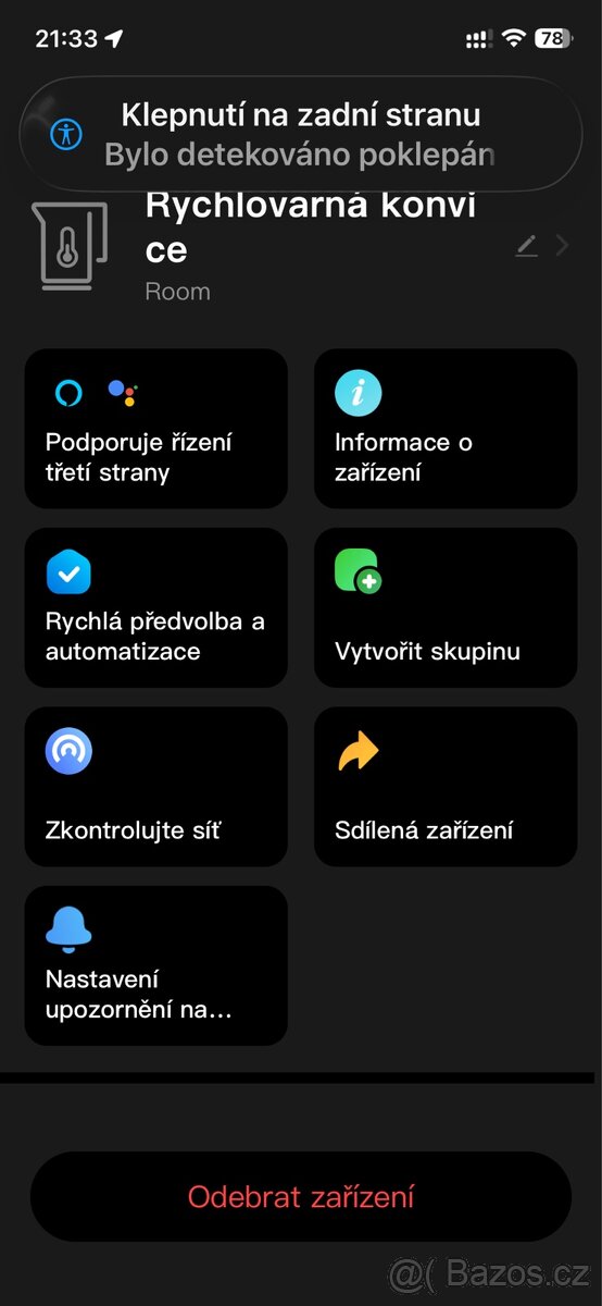 Chytrá rychlovarná konvice Tuya - 10