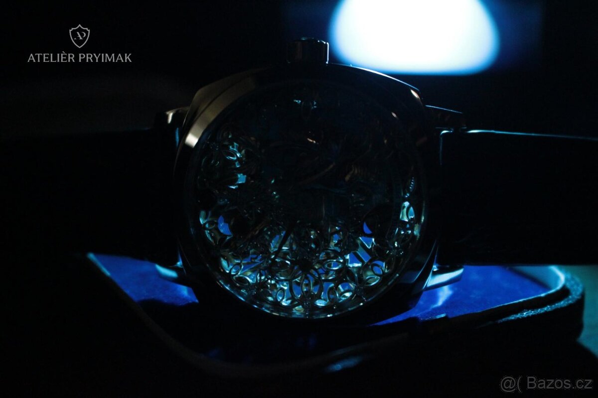 Skeletové Hodinky Ateliér Pryimak – ČESKÝ LEV - 10