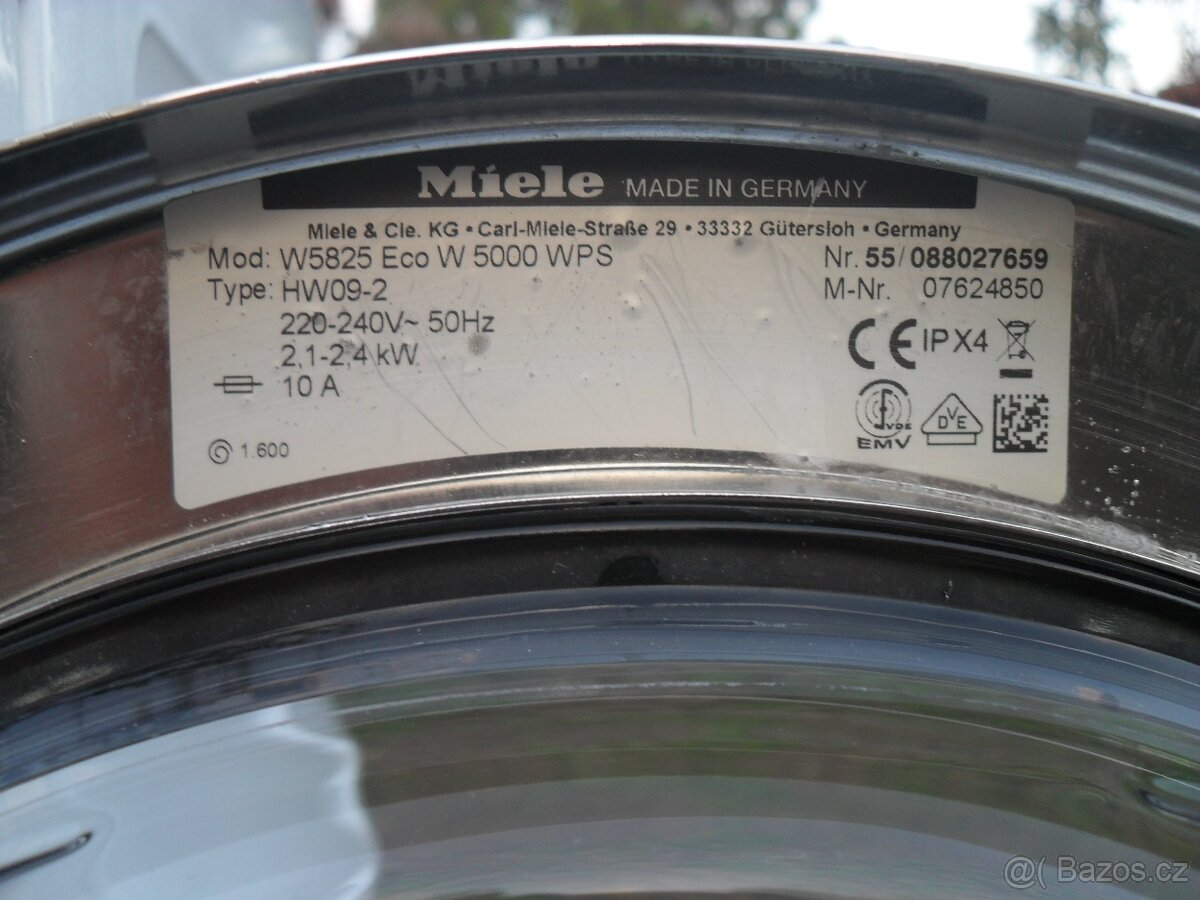 MIELE SET, PRAČKA+SUŠIČKA, 7+6KG, VOŠTINOVÝ BUBNY-7500HODIN - 10