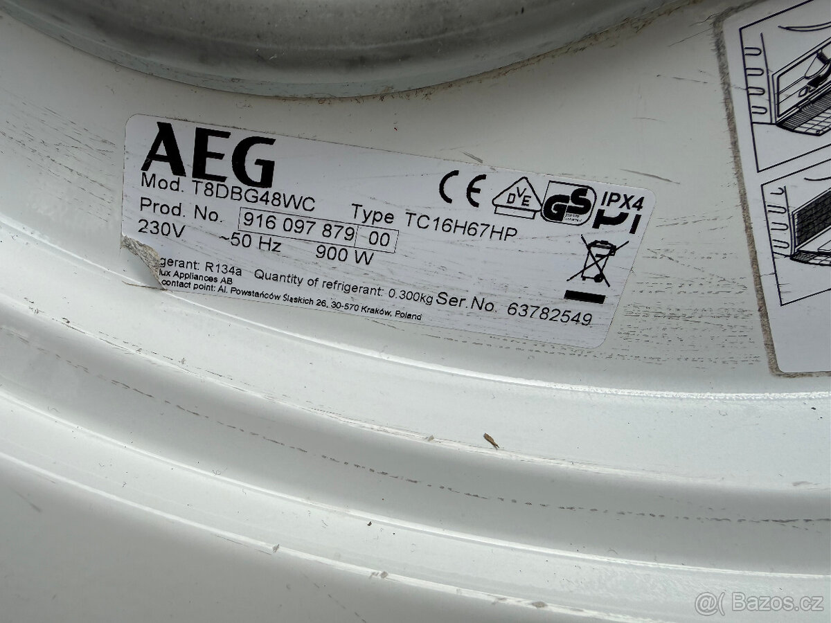 Sučička AEG Lavatherm 8000 Series Absolut Care 8kg - 10