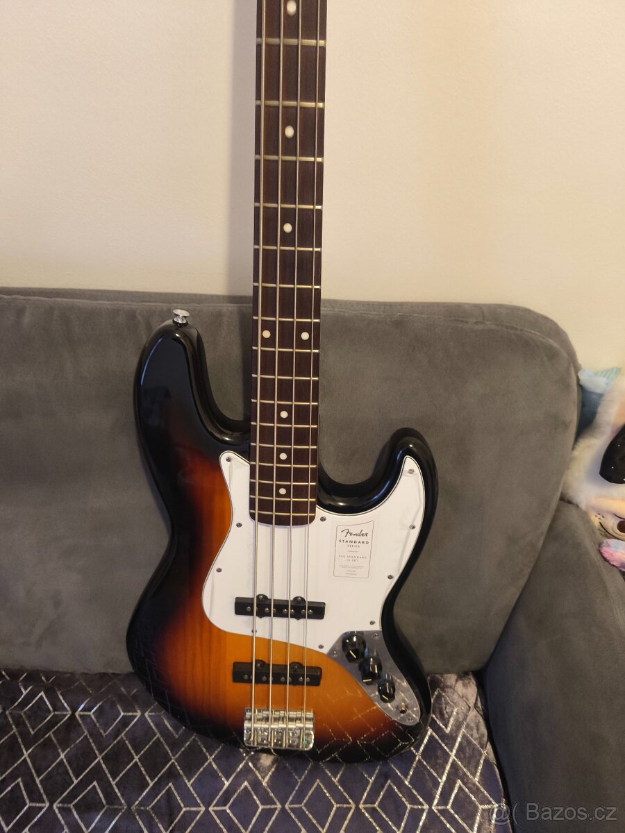 Fender Standard Jazz Bass LRL 3TS - 10