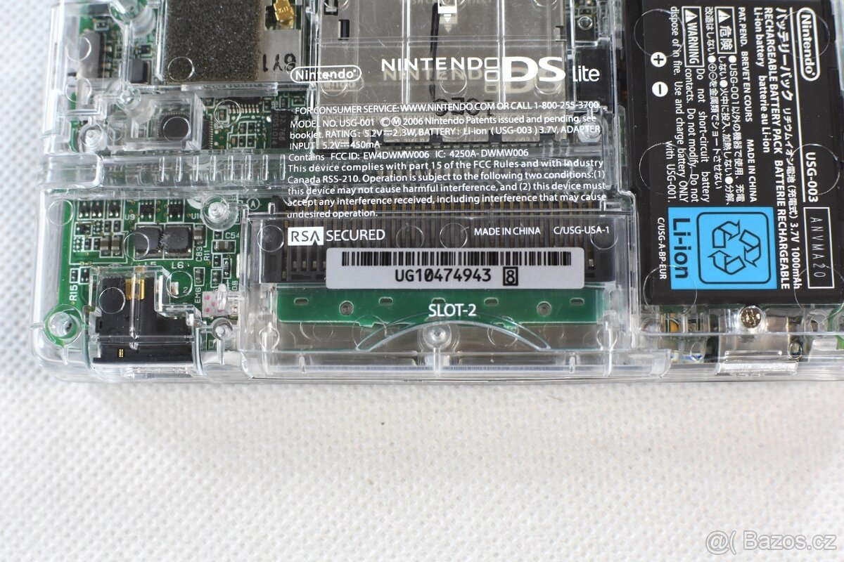 Nintendo DS Lite Clear (Custom) - 10