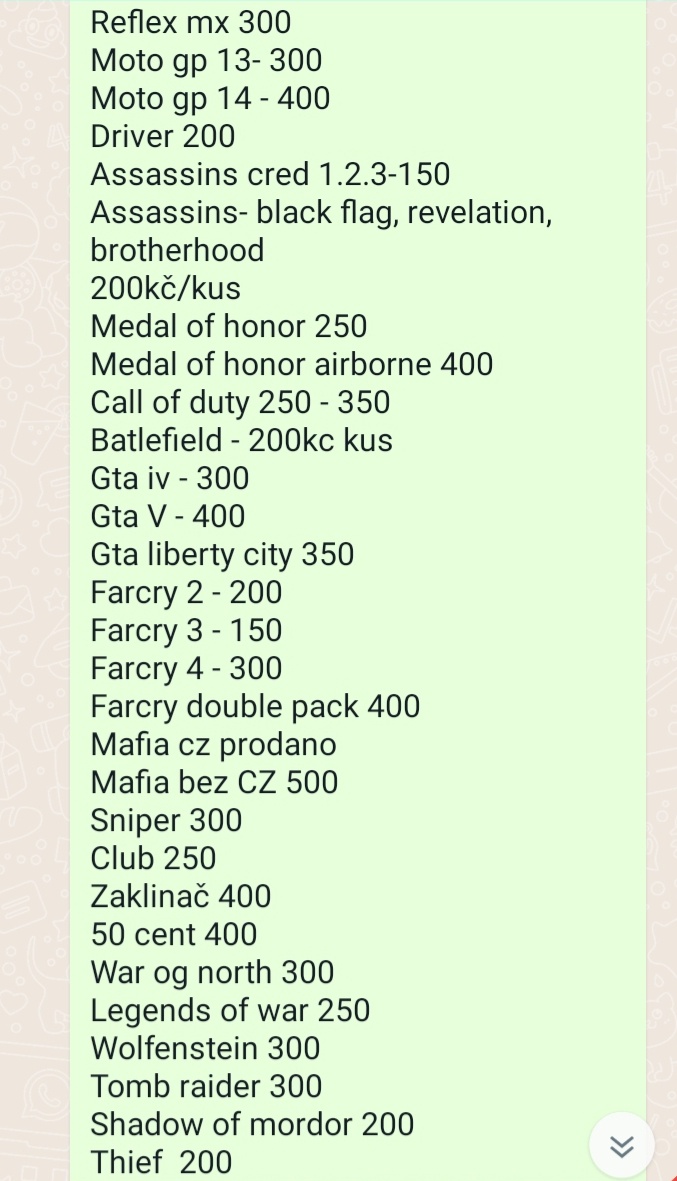 Hry na Xbox 360 ceny v textu od 150kč - 10
