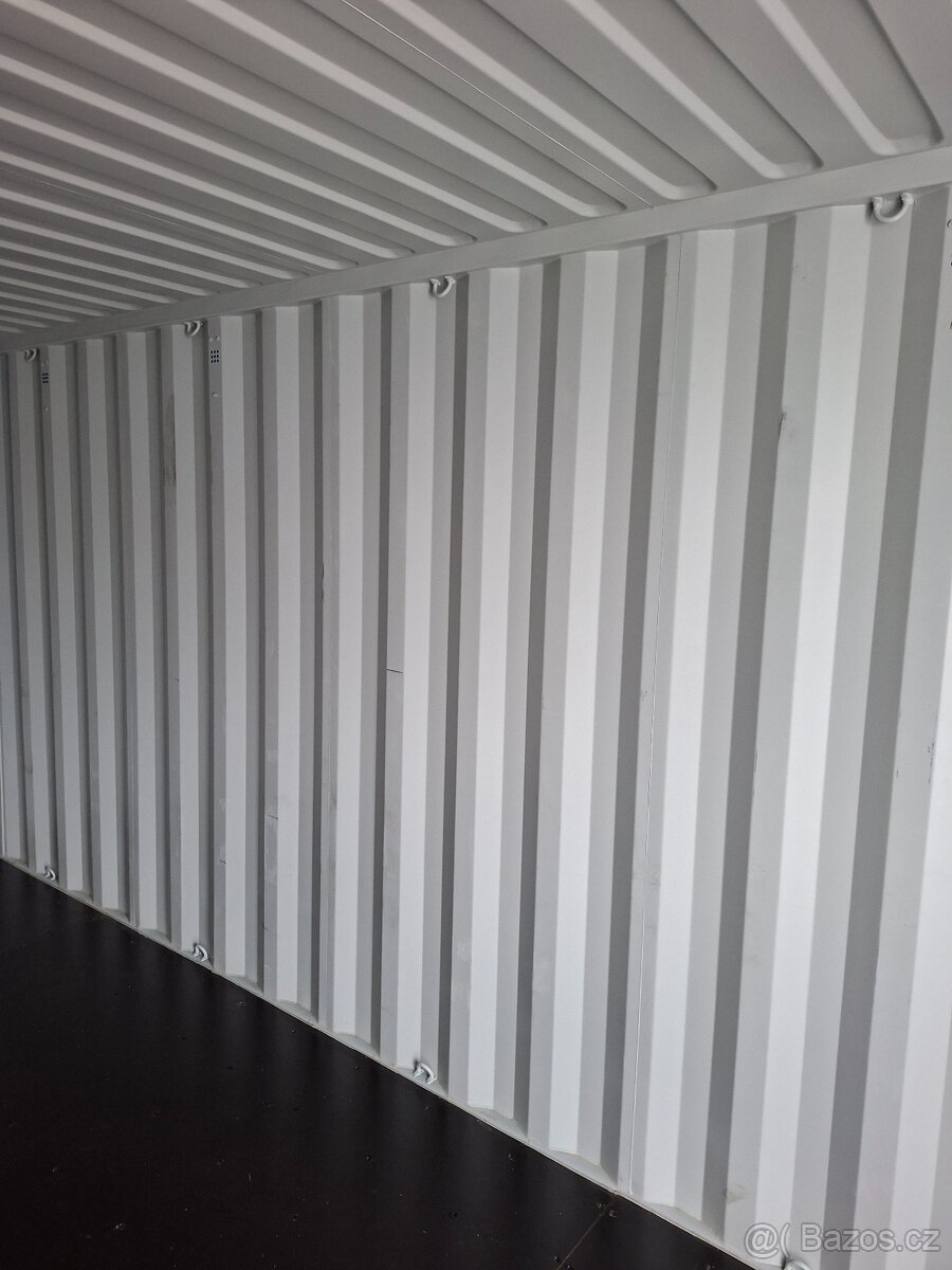 Modrý lodní kontejner 20\' se 3 dveřmi – flexibilní - 10