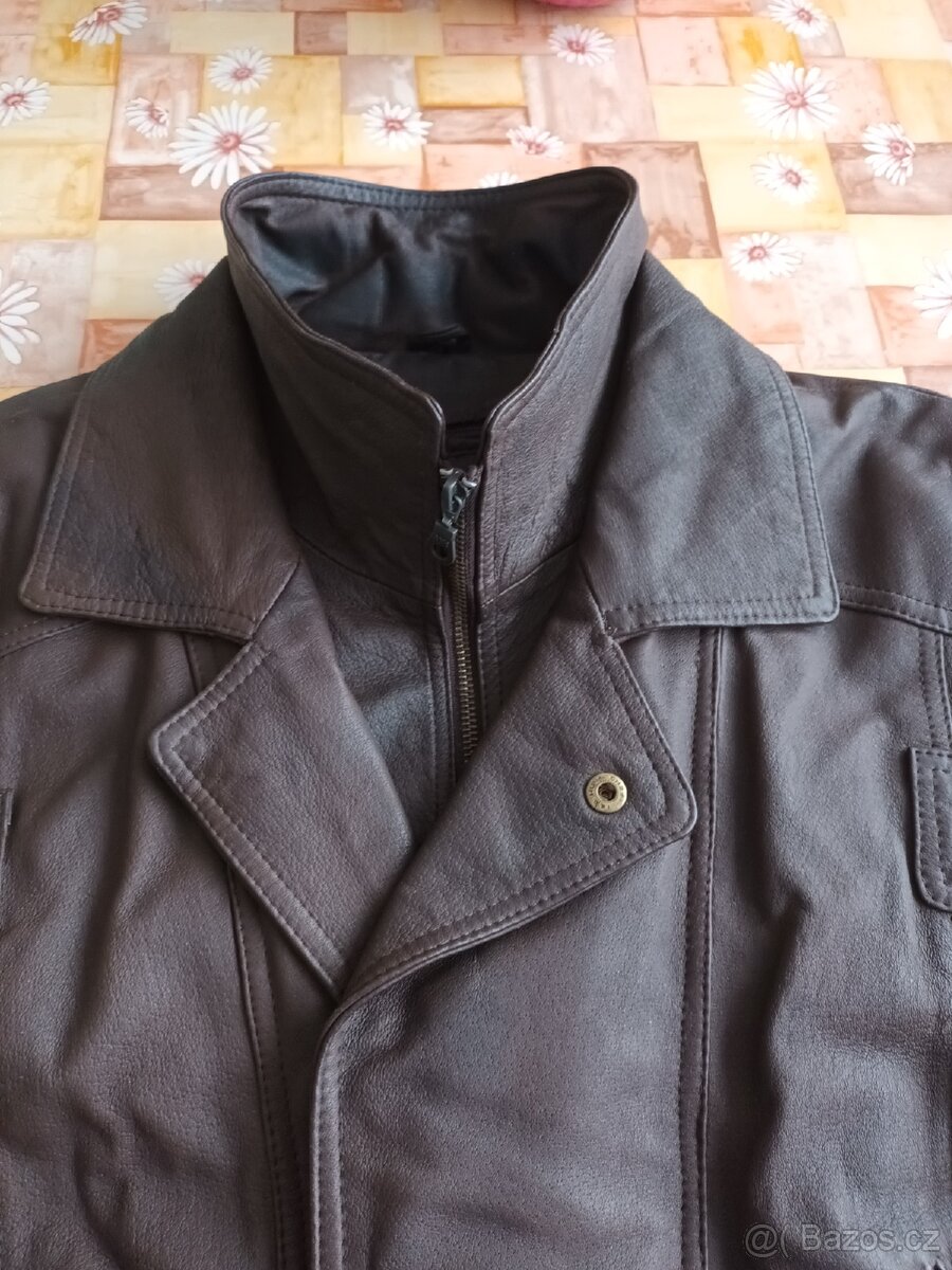 Pánská kožená bunda - 10
