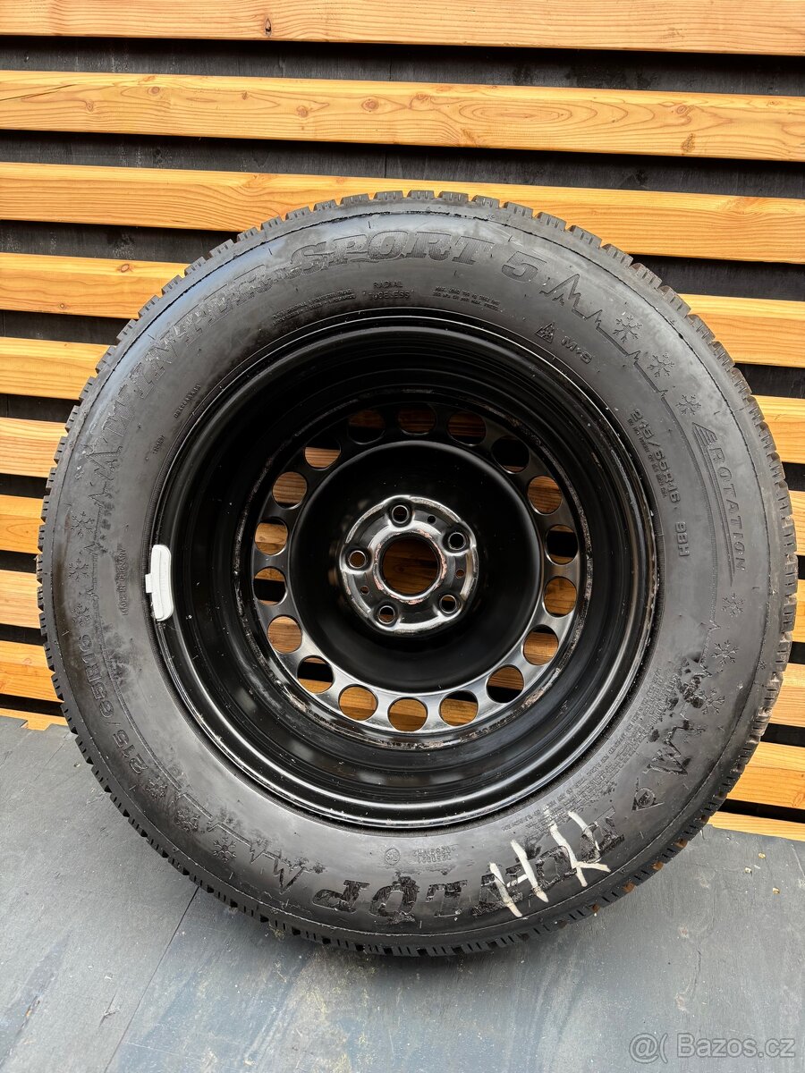 Originální kola VW Tiguan 215/65 R16 5x112❄️ - 10