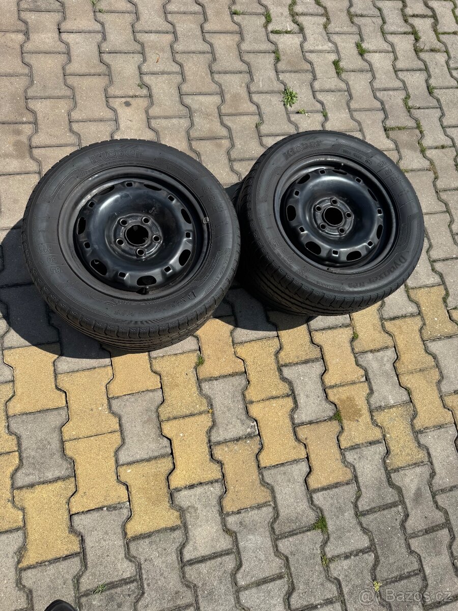 Plechová letní kola 15” Škoda - 10