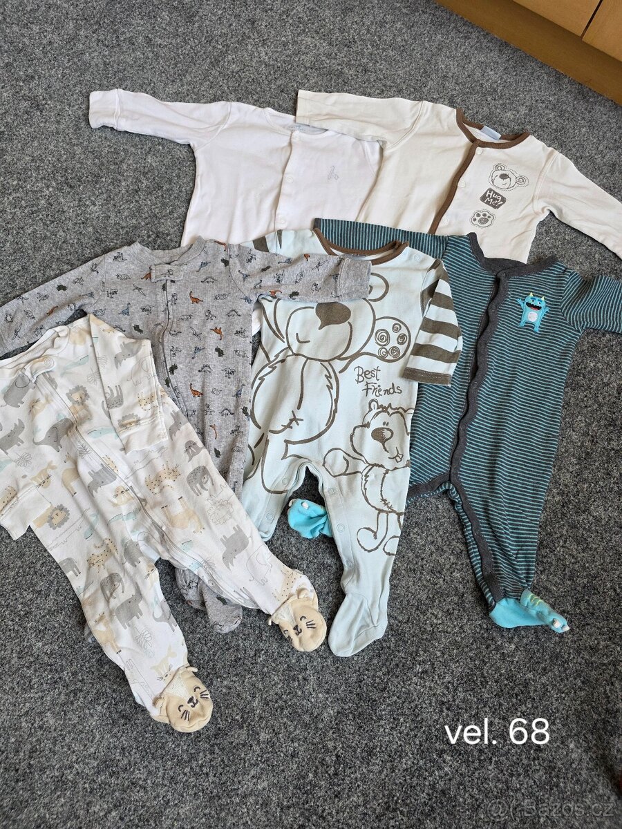 Dětské oblečení vel. 68, 74 - 10