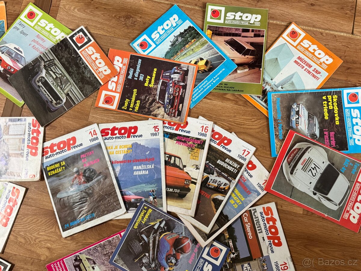 Časopisy Pro Zběratele STOP/MOTOR/Sedmička7 - 10