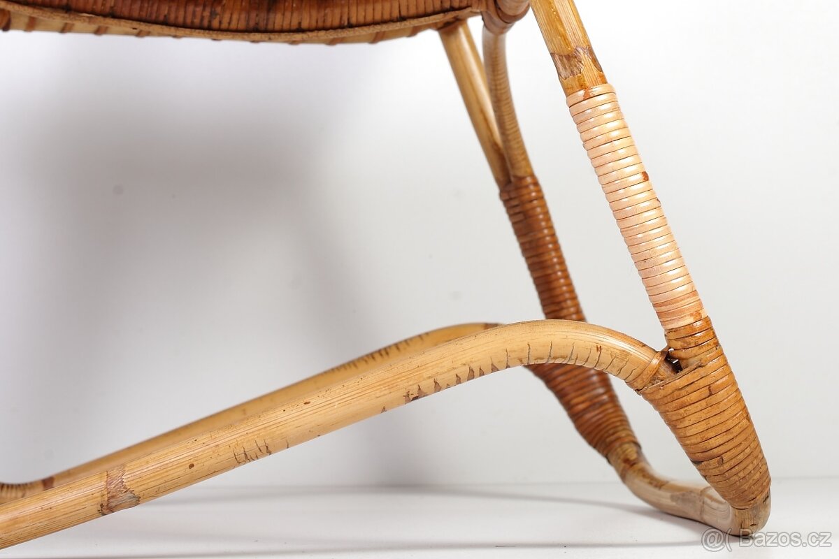 Ratanové Křeslo ULUV Restaurováno - 10