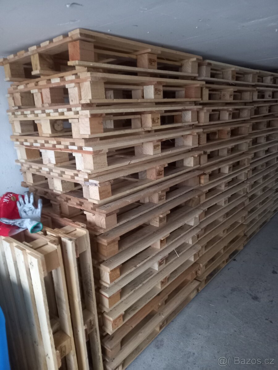 Celodřevěné palety 100/80 nové - 10