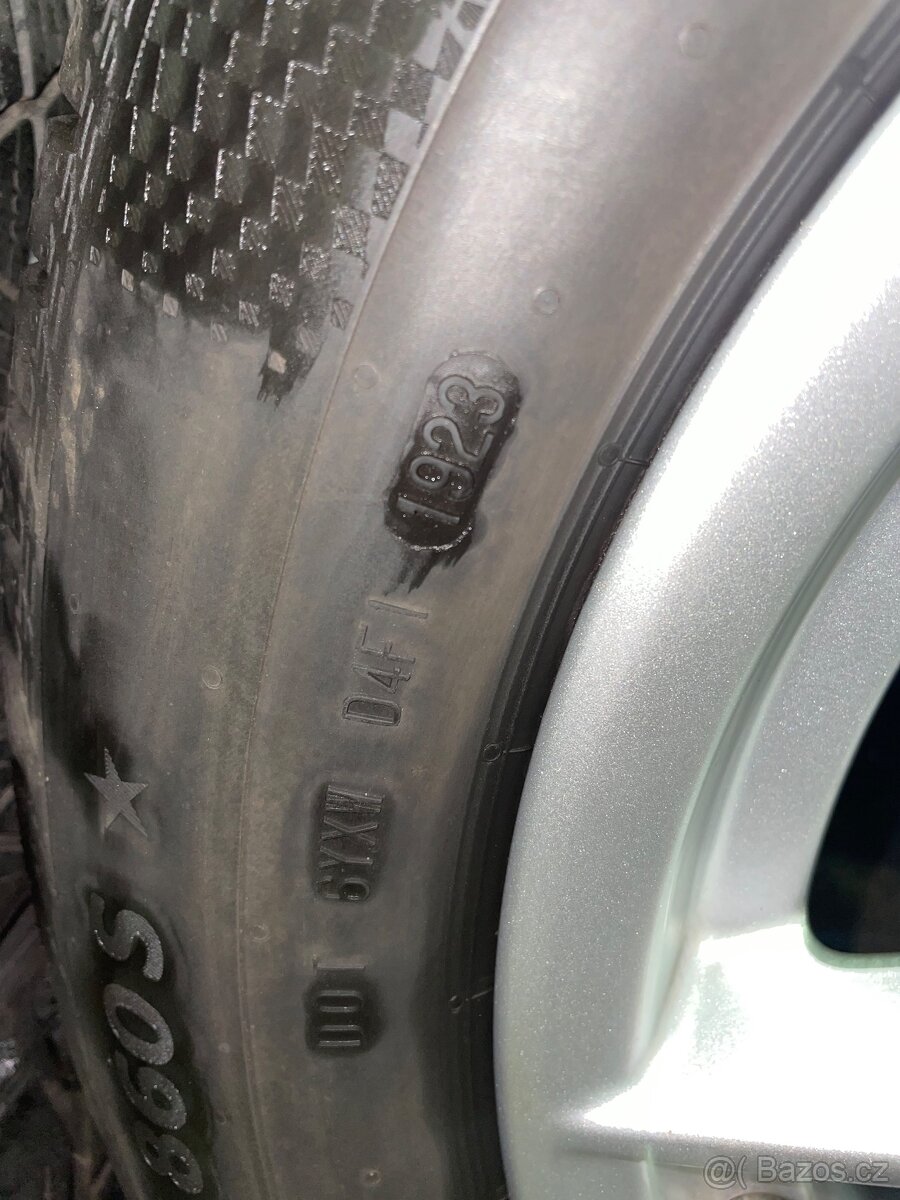 5x112 R16 6,5J ET22 BMW 3 + 205/60 R16 zimné (2023) - 10