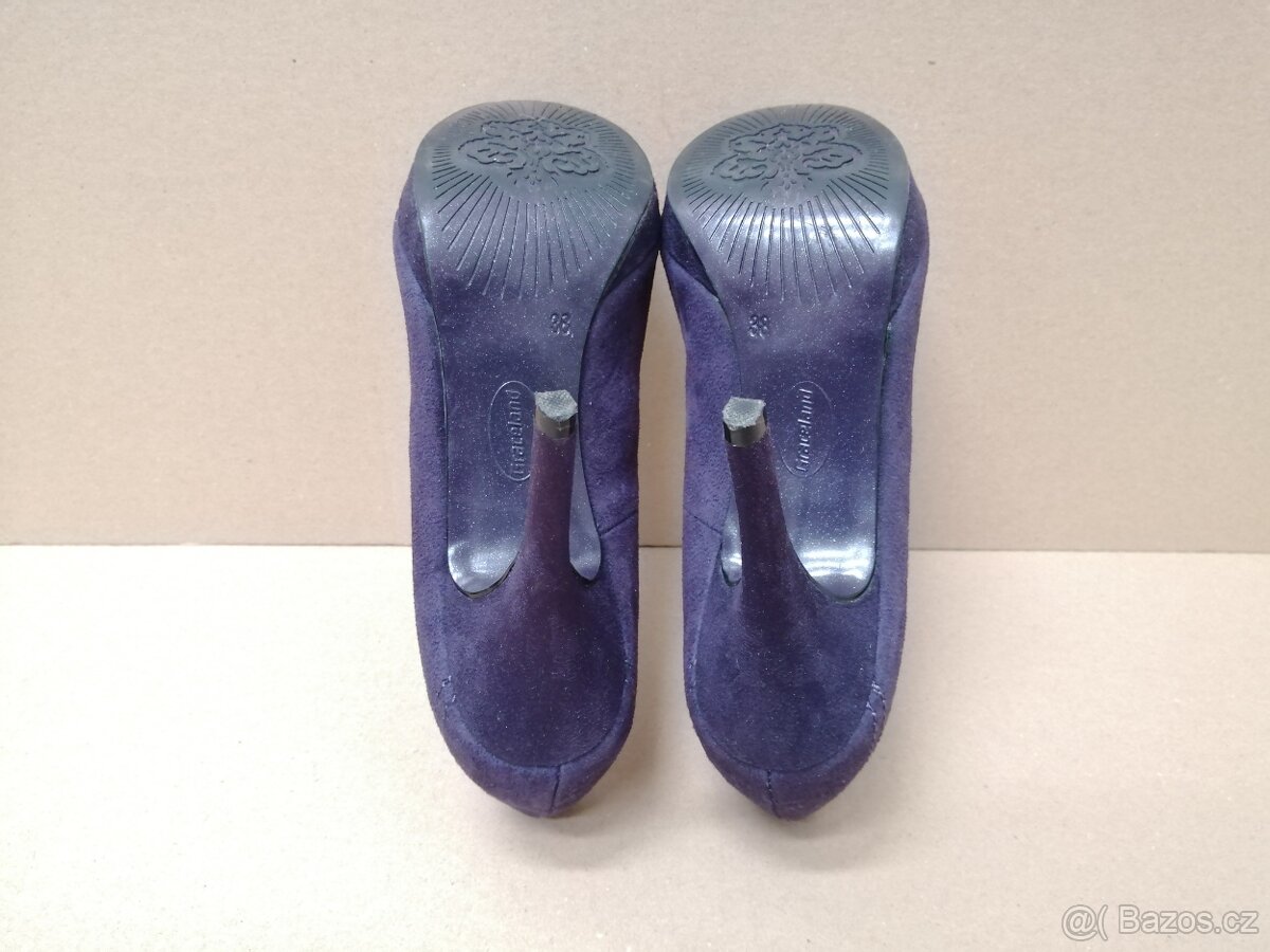 Fialové lodičky vel.38 - 10