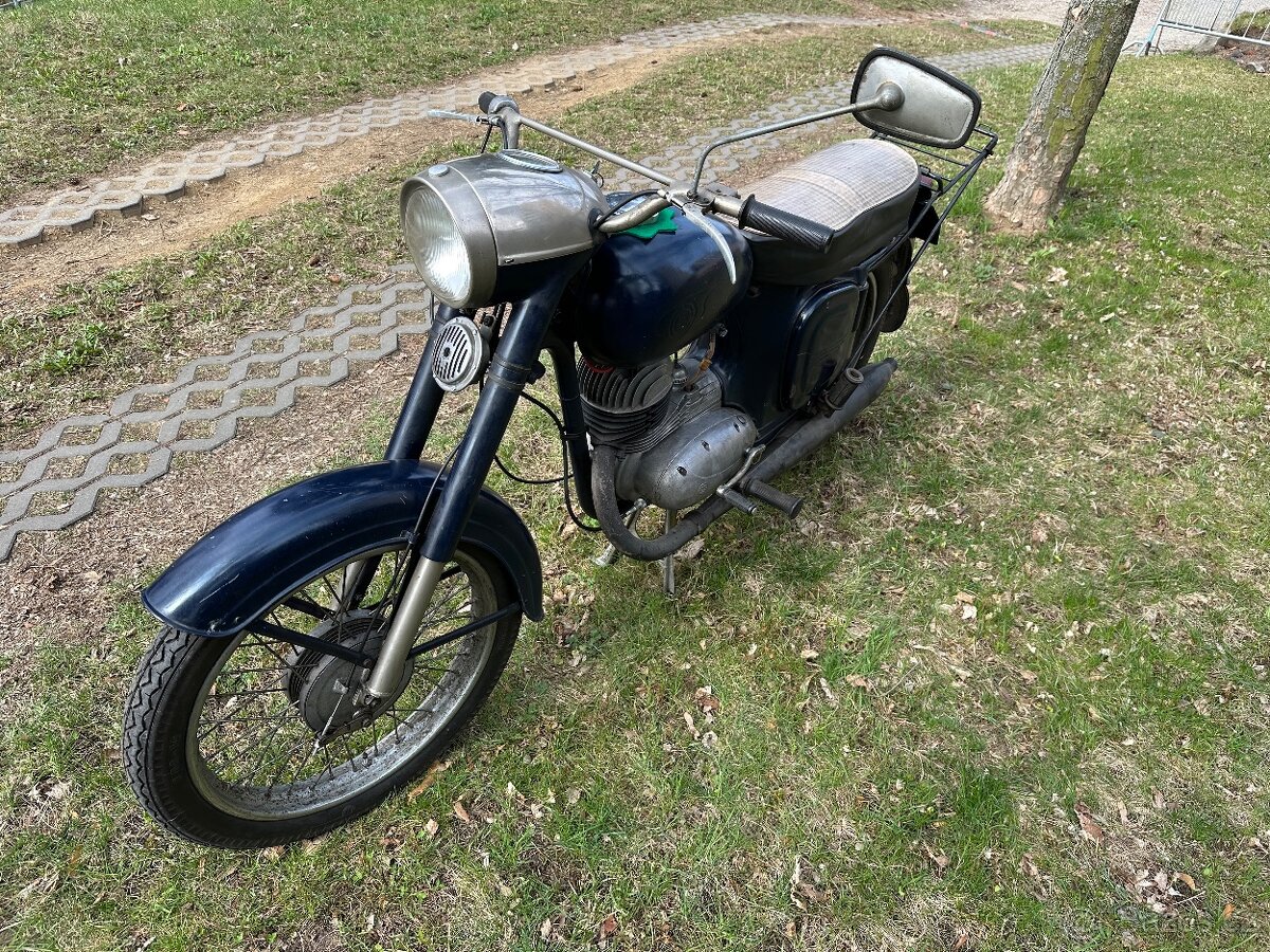 Čz 175/470 sport s doklady, kompletní a pojízdná - 10