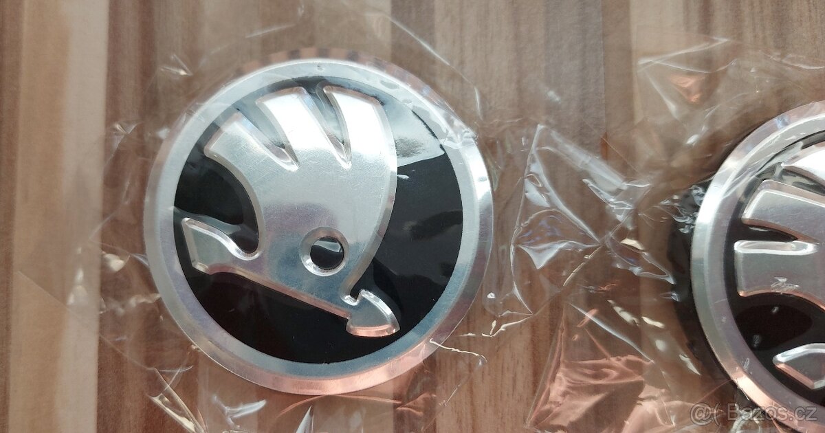 Středové pokličky-Škoda:Superb,Octávie,Fabie, ø 56mm, nové. - 10