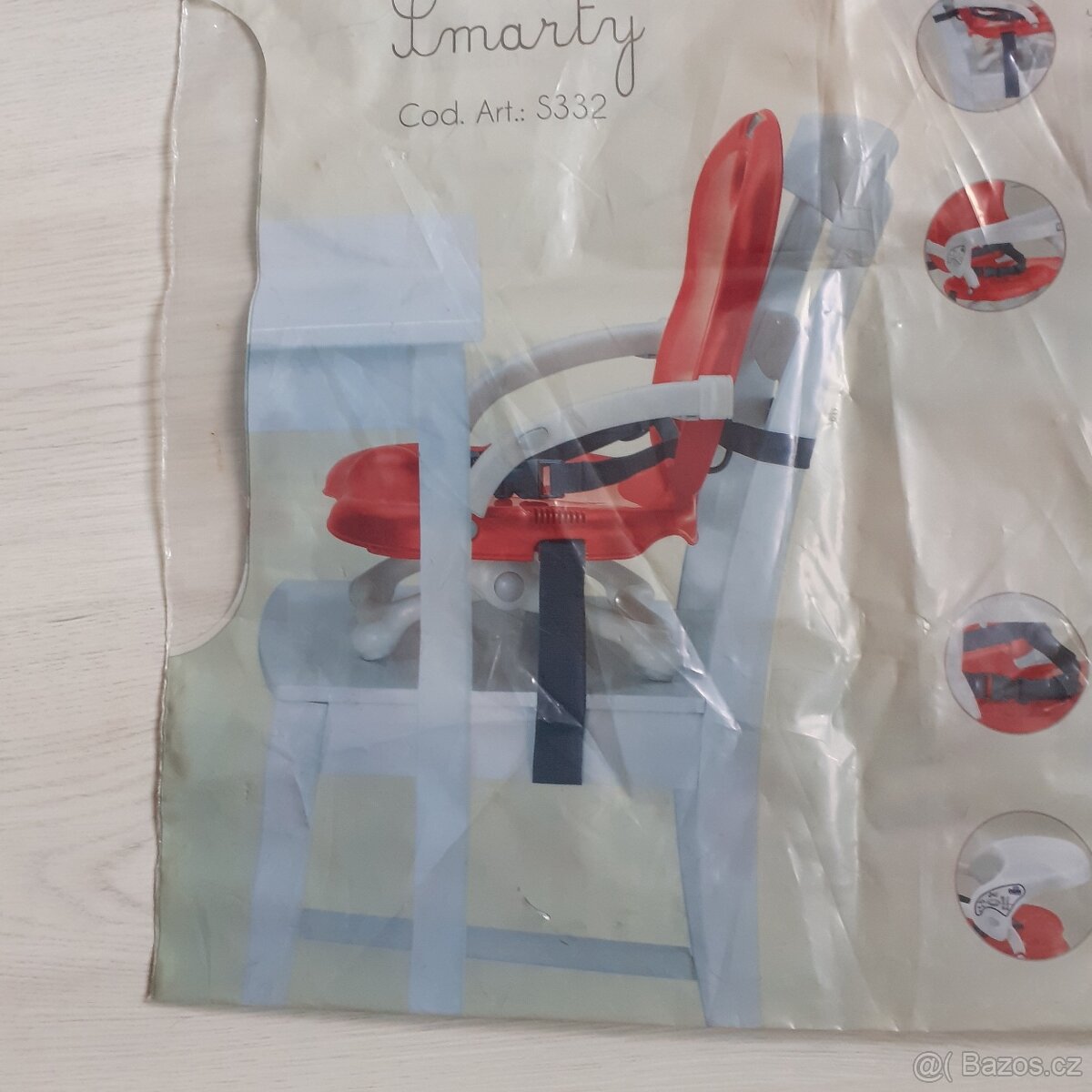 Jídelní přenosná židlička Cam Smarty - 10