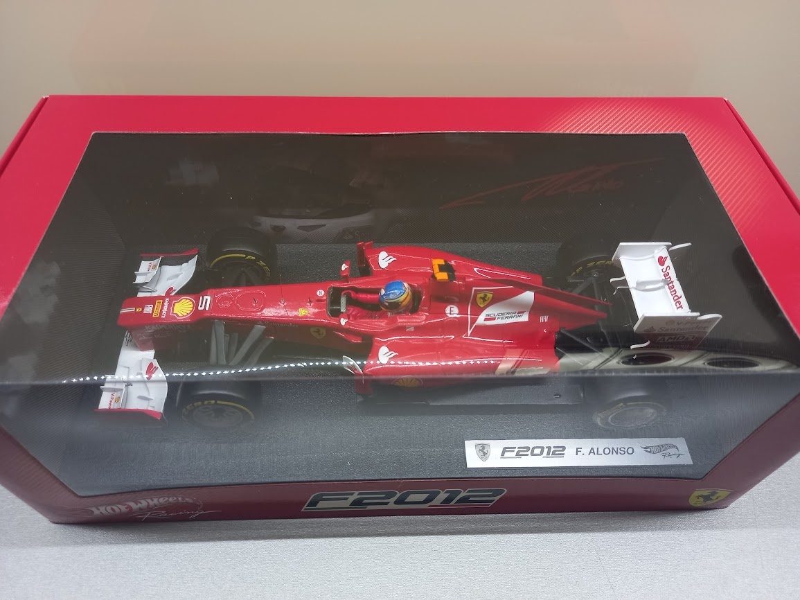6x F1 FERRARI F10 F150 F2012 MASSA A ALONSO HOTWHEELS 1:18 - 10