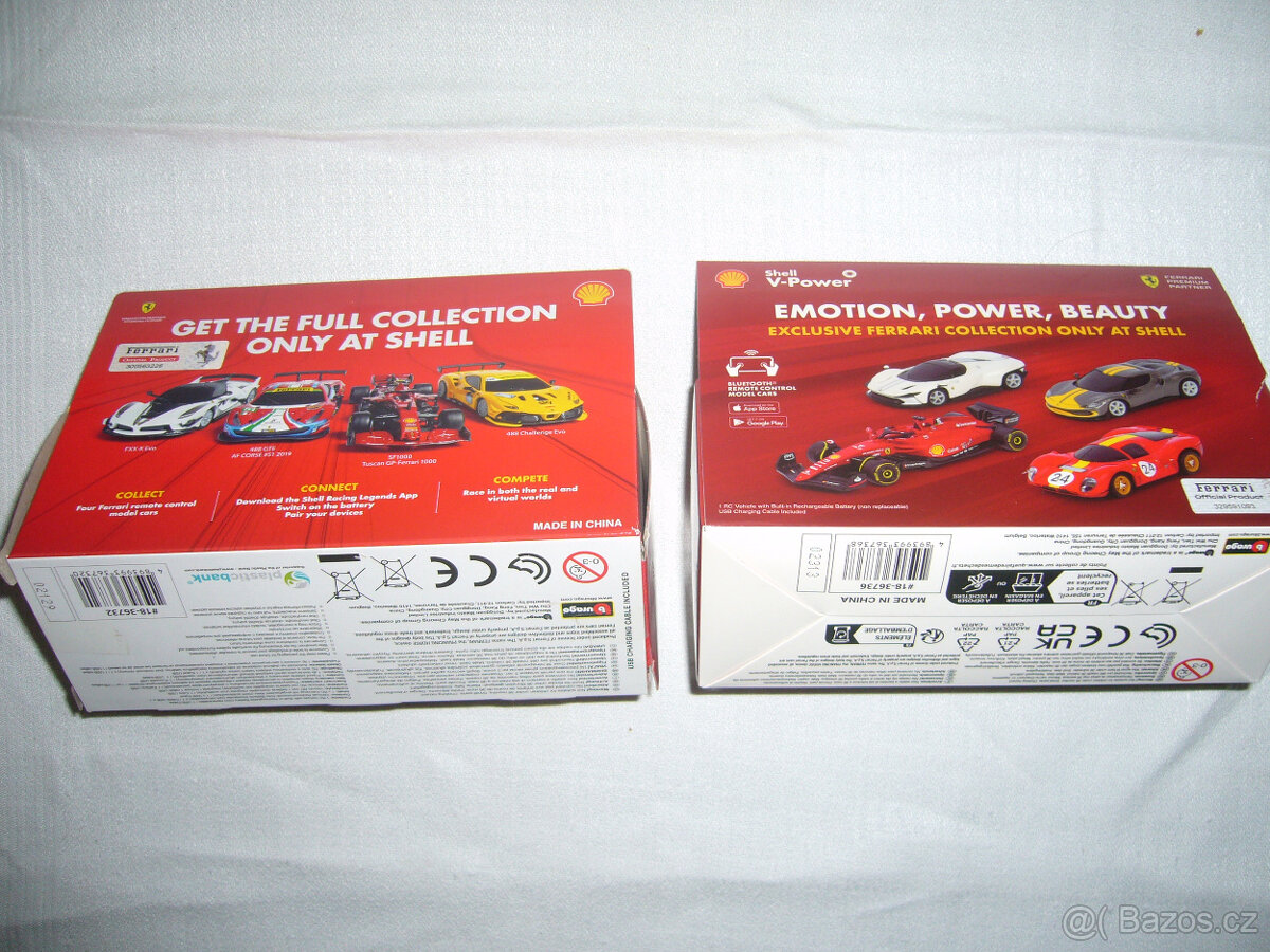 Nové sběratelské Ferrari Racing F1-75 a SF100 Shell BT/RC - 10