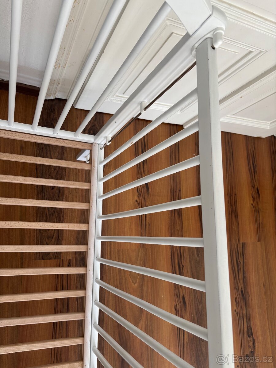 Dětská postýlka bíla dub - 120 x 60 cm - 10