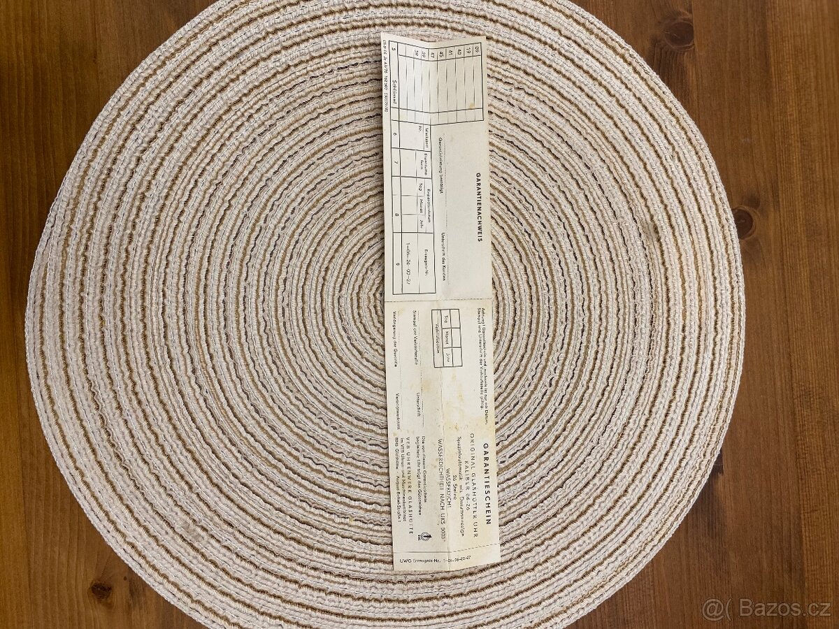 Hodinky GLASHÜTTE spezimatic pozlacené - 10