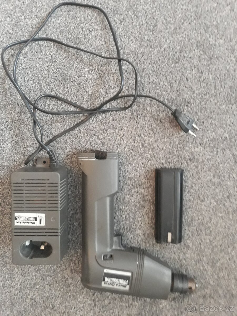 AKU VRTAČKU ZN. BLACK DECKER S NABÍJEČKOU - 10