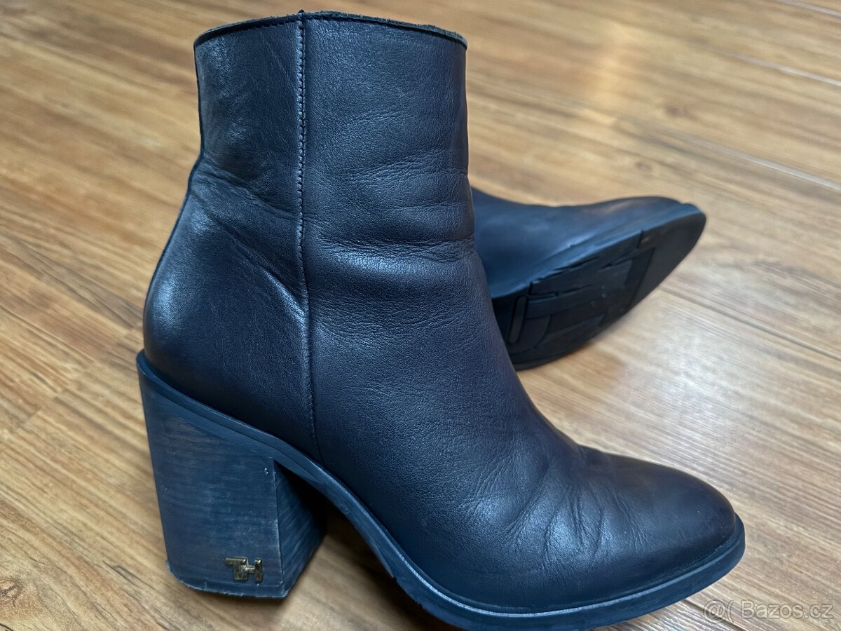 kožené boty Tommy Hilfiger, vel. 39 - 10