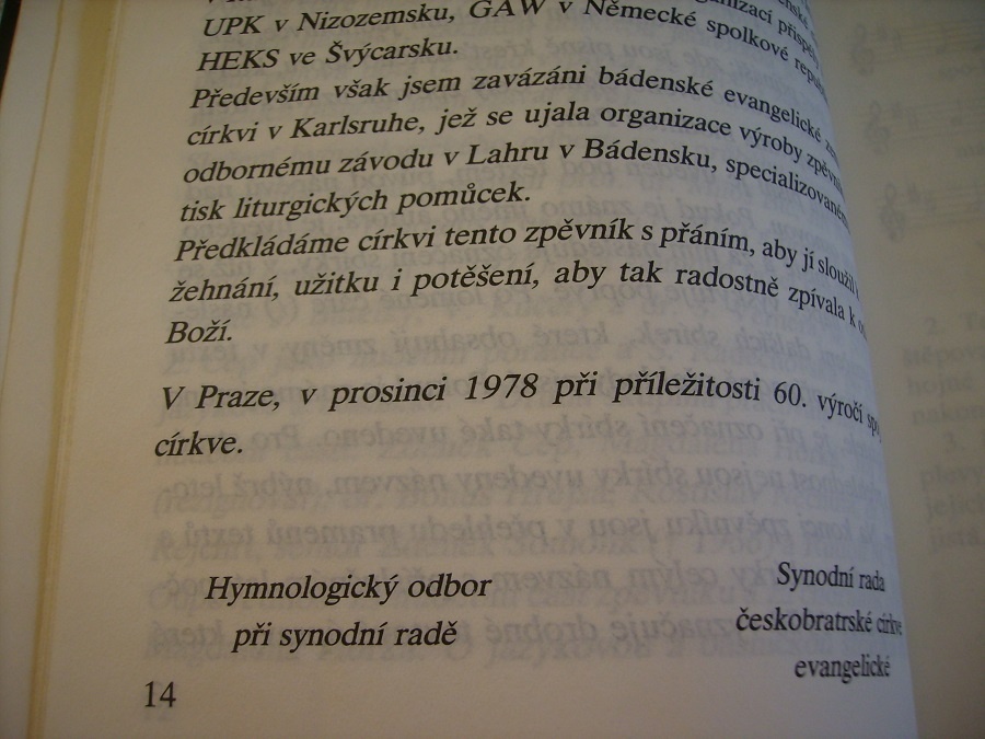 Evangelický zpěvník - 4 ks - 10